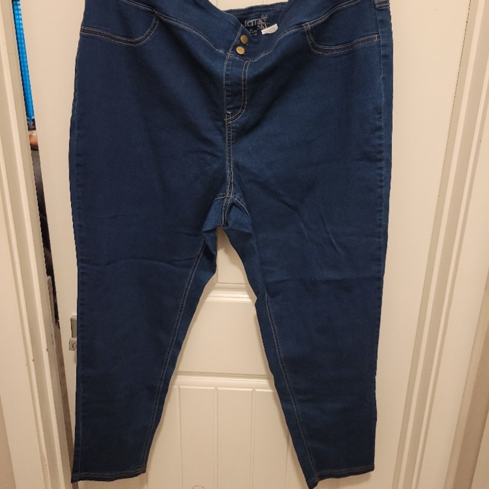 Terra & Sky Blue Jeggings